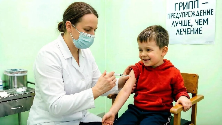 В детских садах и школах Костромы началась вакцинация детей и педагогов от гриппа 