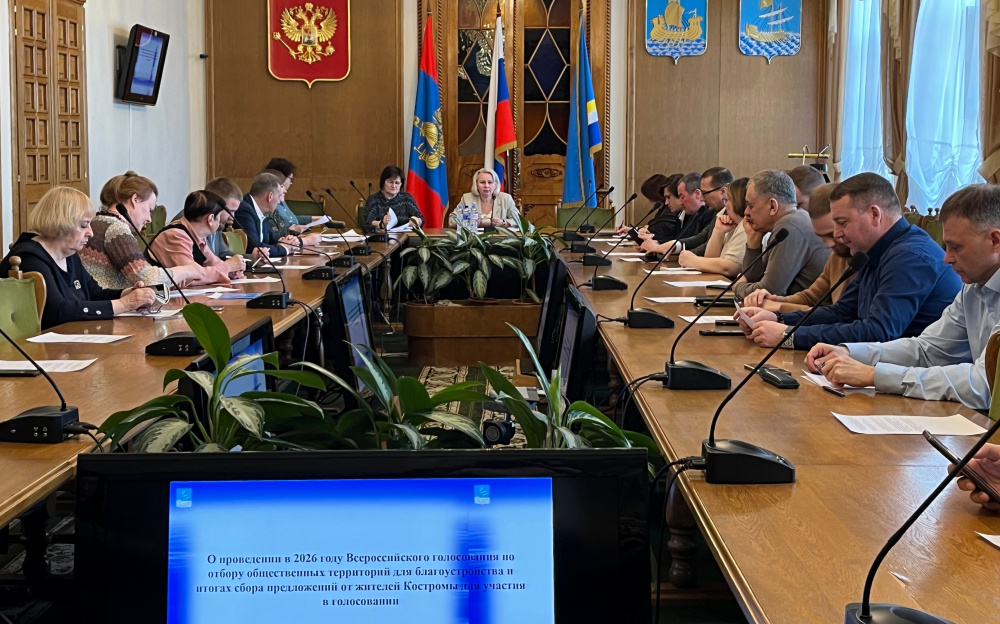 В Костроме определен перечень территорий для онлайн-голосования в рамках нацпроекта