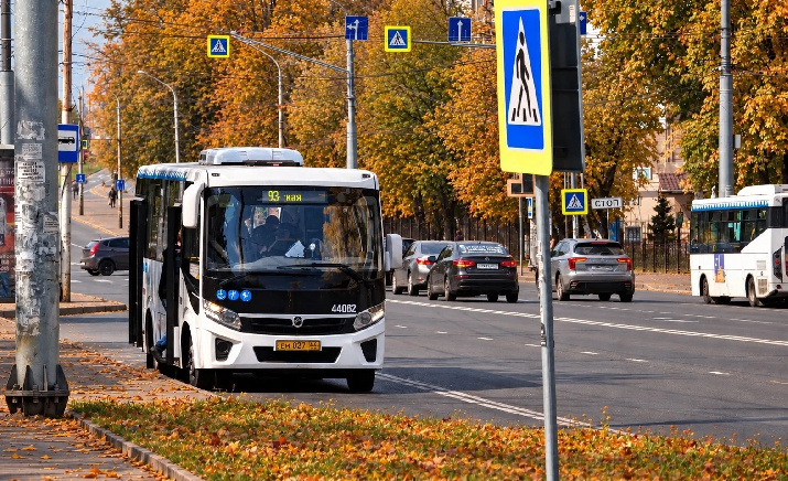 В Костроме вводятся изменения в организации движения нескольких автобусных маршрутов