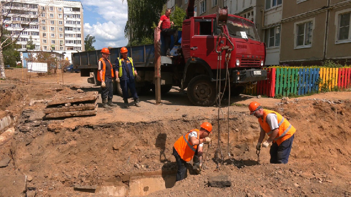В Костроме организованы работы по текущему и капитальному ремонту тепловых сетей