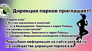 Городские парки покажут костромичам «город детства» и дадут мастер-класс по движению